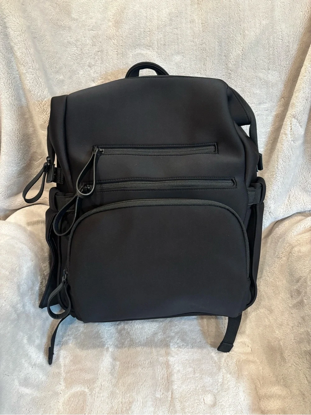 cloud island Black Diaper Bag Backpack